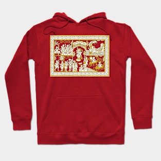 Rajasthani art, phad painitng, Indian folk art Hoodie